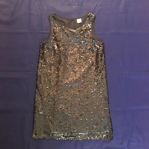 Girls shimmery dress